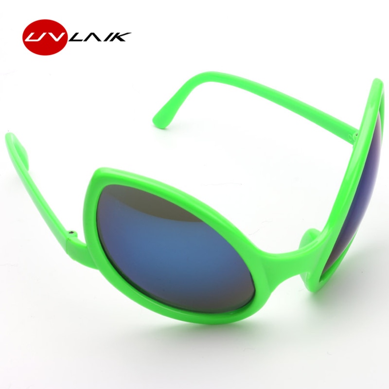 UVLAIK Funny Alien Eyes Sunglasses Men Costume Mask Novelty Glasses Women Party Supplies Decoration Photobooth Props