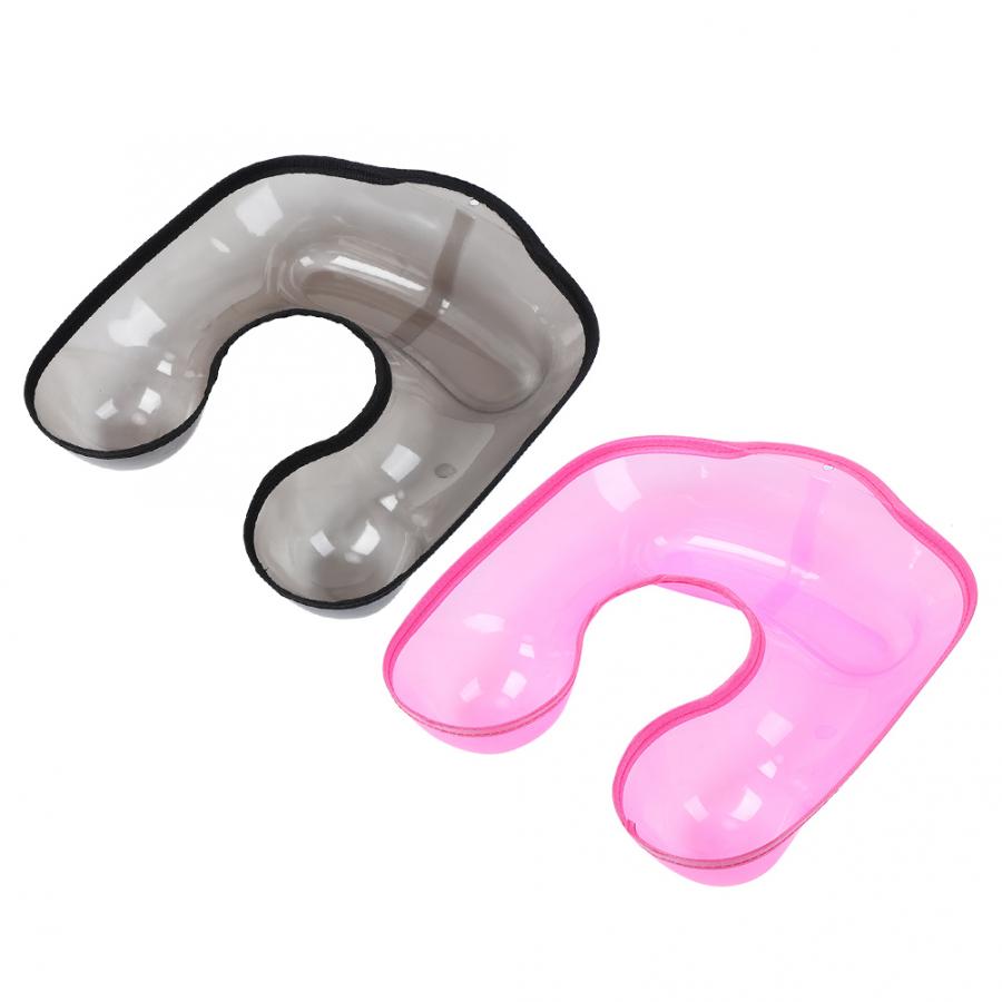 Bandeja para tinte de pelo, cuello, hombros, peluquero, contenedor permanente, herramienta de peluquería, accesorios de estilismo