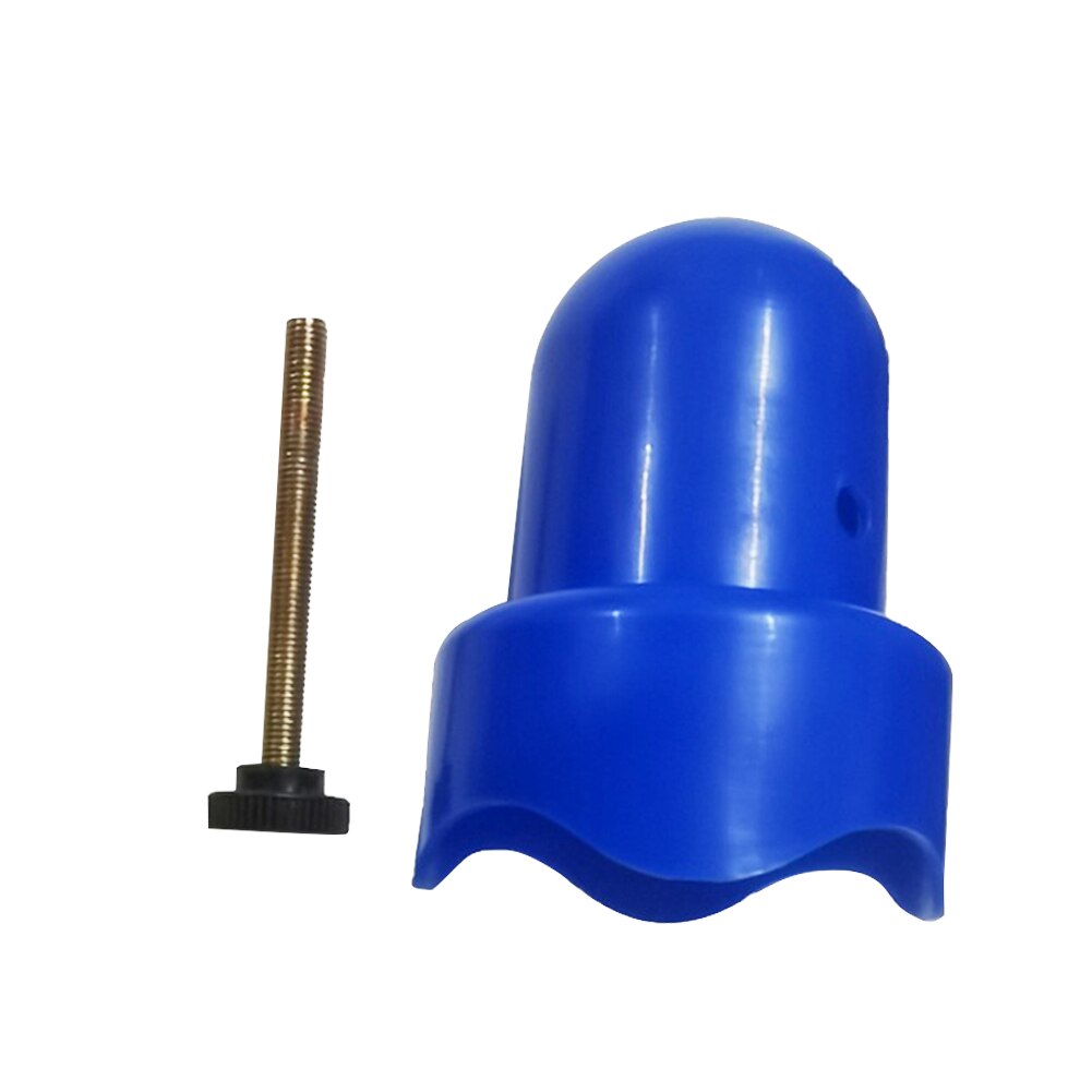 Met Schroef Duim Praktische 1.5Inch Diameter Direct Fit Verbinding Attachment Installeren Trampoline Behuizing Pole Cap Effen Pp