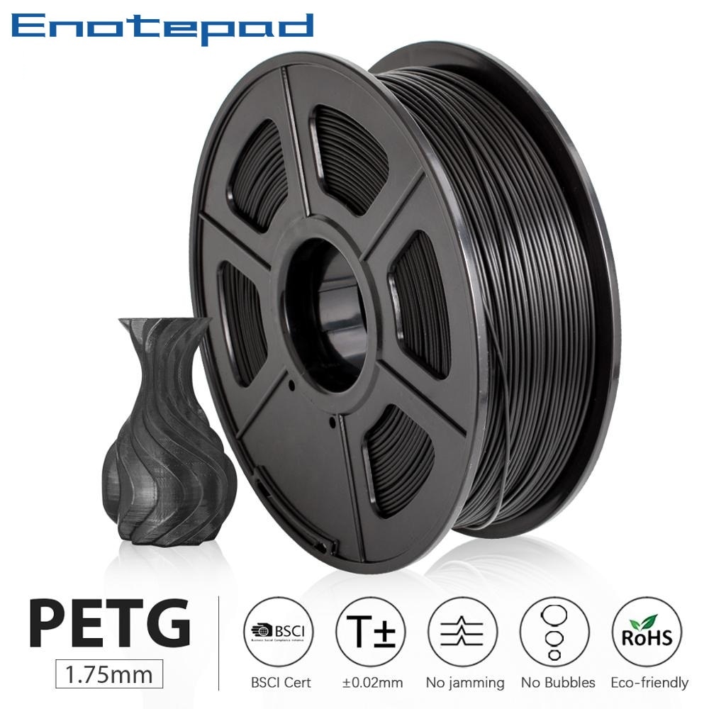 PETG 3D Filament Toleranz +/-0,02mm 1kg 2,2 £ 3D Drucker Filament s Spool 1,75mm NEUE unterstützung Mit