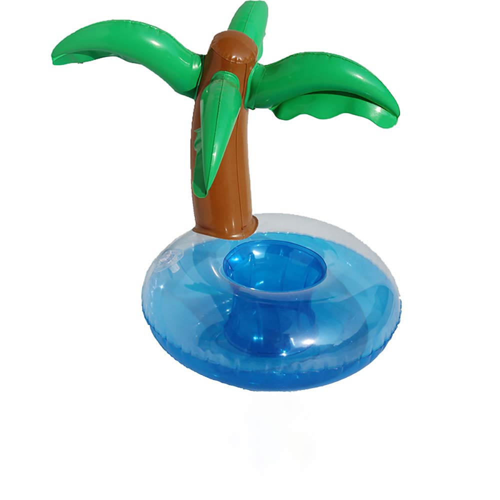 Portavasos inflable con forma de flamenco y unicornio para natación, soporte para bebidas, Flotador para piscina, juguete de baño, decoración para , posavasos para Bar