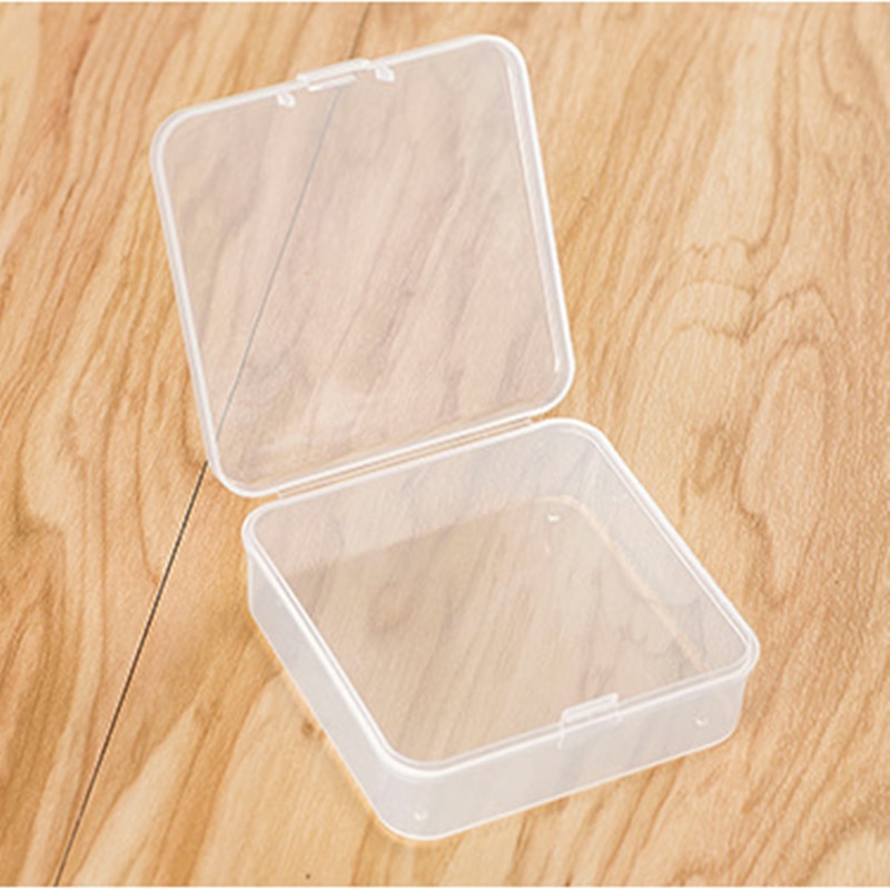 Storage Box Small Empty Box Plastic Storage Box PP Jewelry Earring Bead Screw Holder Case Display Organizer Container