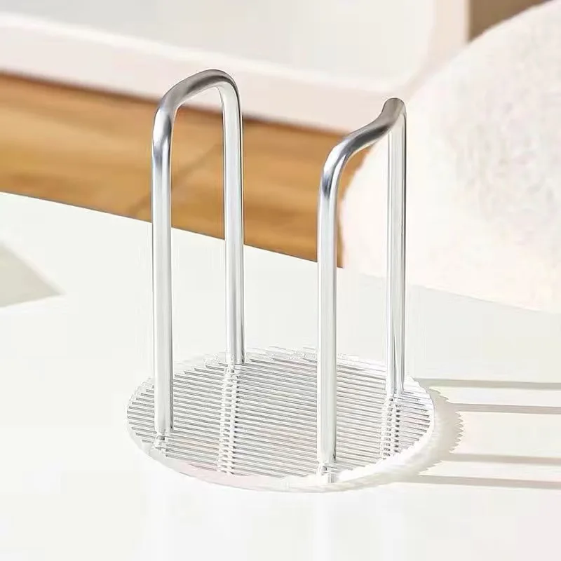 Simple Paper Cup Holder, Disposable Storage Rack, Multifunctional Coffee and Milk Tea Storage Rack Extractor: Red
