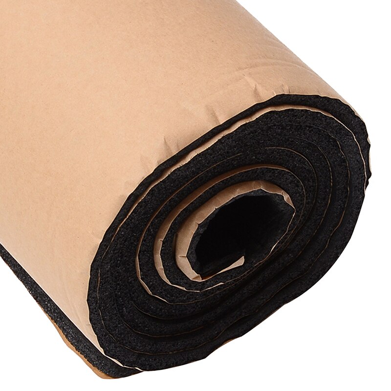 200*50cm Sound Proofing Deadener Sheet Mat Fire Wall Acoustic Dampening 5mm Foam Sound Heat Insulation Cotton