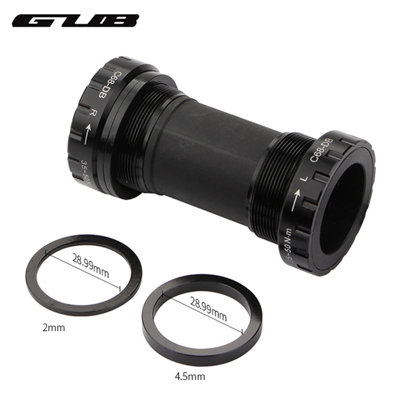 GUB C68-DB Keramik Fahrrad Tretlager MTB Fahrrad Wasserdichte BB Kurbel Achse Kettenradgarnitur Für SRAM überspielen 68/73mm fahrrad Zubehör