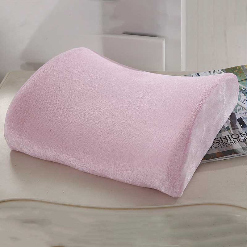 High-Resilience Memory Foam Cushion Newest Lumbar Back Support Cushion Relief Pillow for Office Home Car Travel Booster Seat