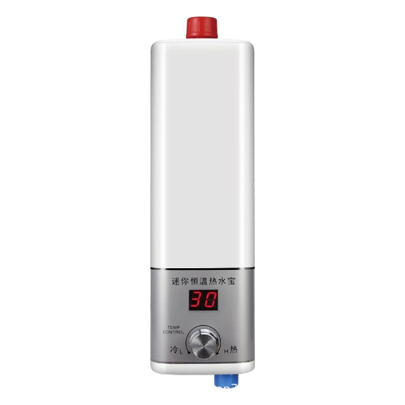 5500W Electric Electric Water Heater Instant Digital Thermostatic Tankless Shower Water Fast Heating For Kitchen Bathroom 220V