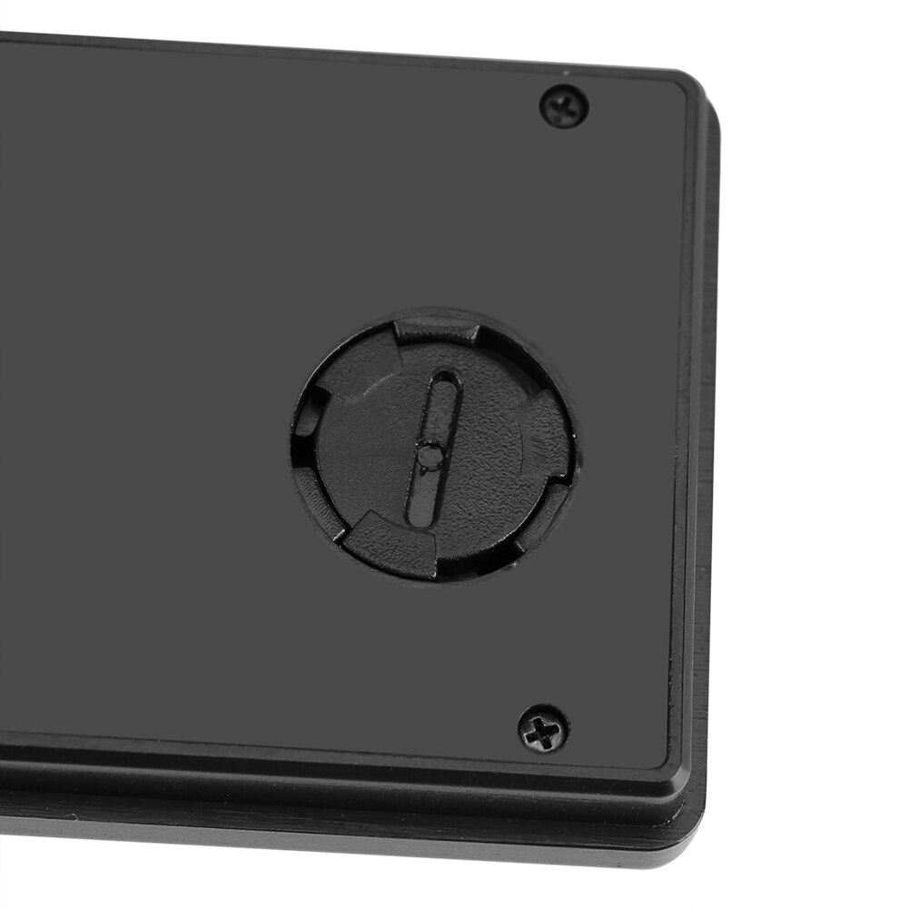 LCD Digital Table Car Dashboard Desk Electronic Clock Date Time Calendar Display Ultra-Thin Electronic Clock Electronic Clock