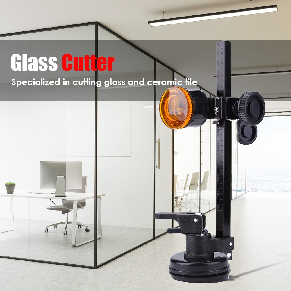 Industrial Grade Compass Cutter Multi-function Roller Type Glass Cutter Circular Cutter Lampblack Machine Hole Opener