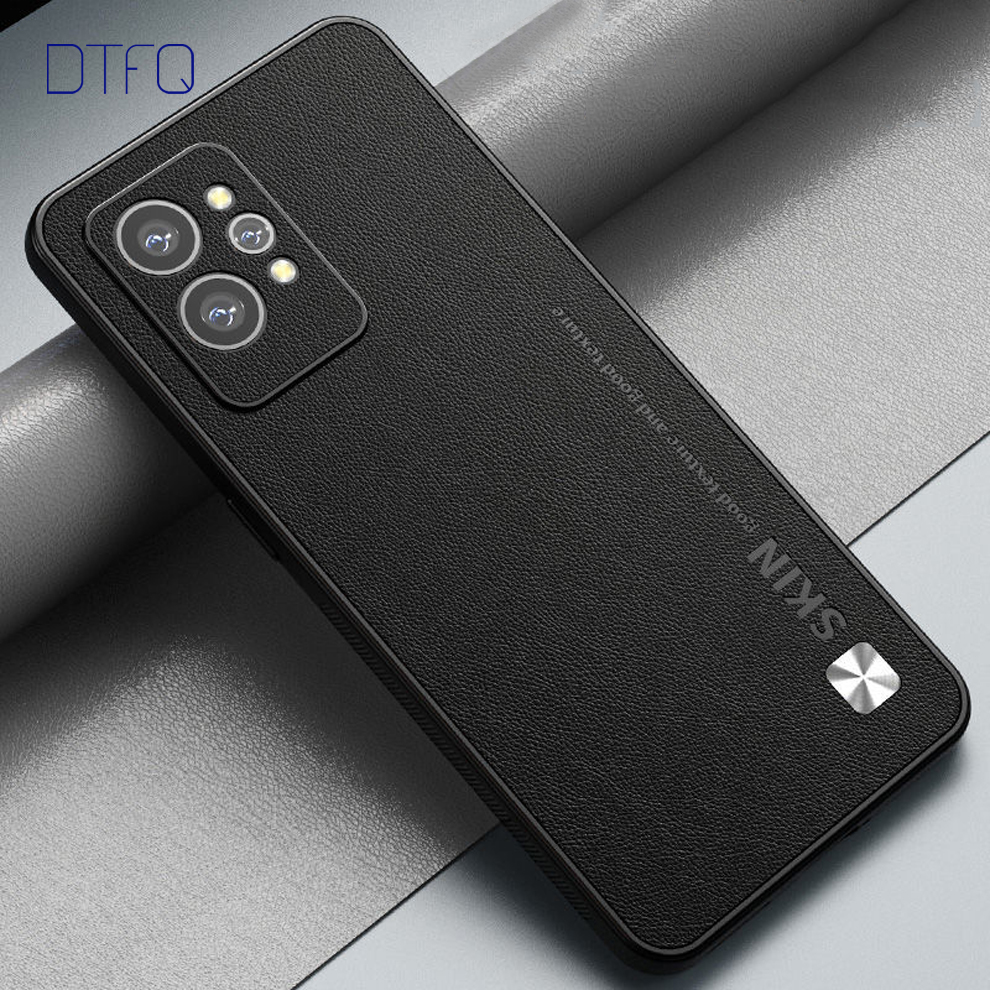 Case Voor Realme Gt 2 Pro Luxe Leather Case Voor Realme Gt Neo 2 Gt Gt 5G GT2 Coque schokbestendig Case Voor Realme Gt Neo3 GT2 Pro: Eva / Sky Blue