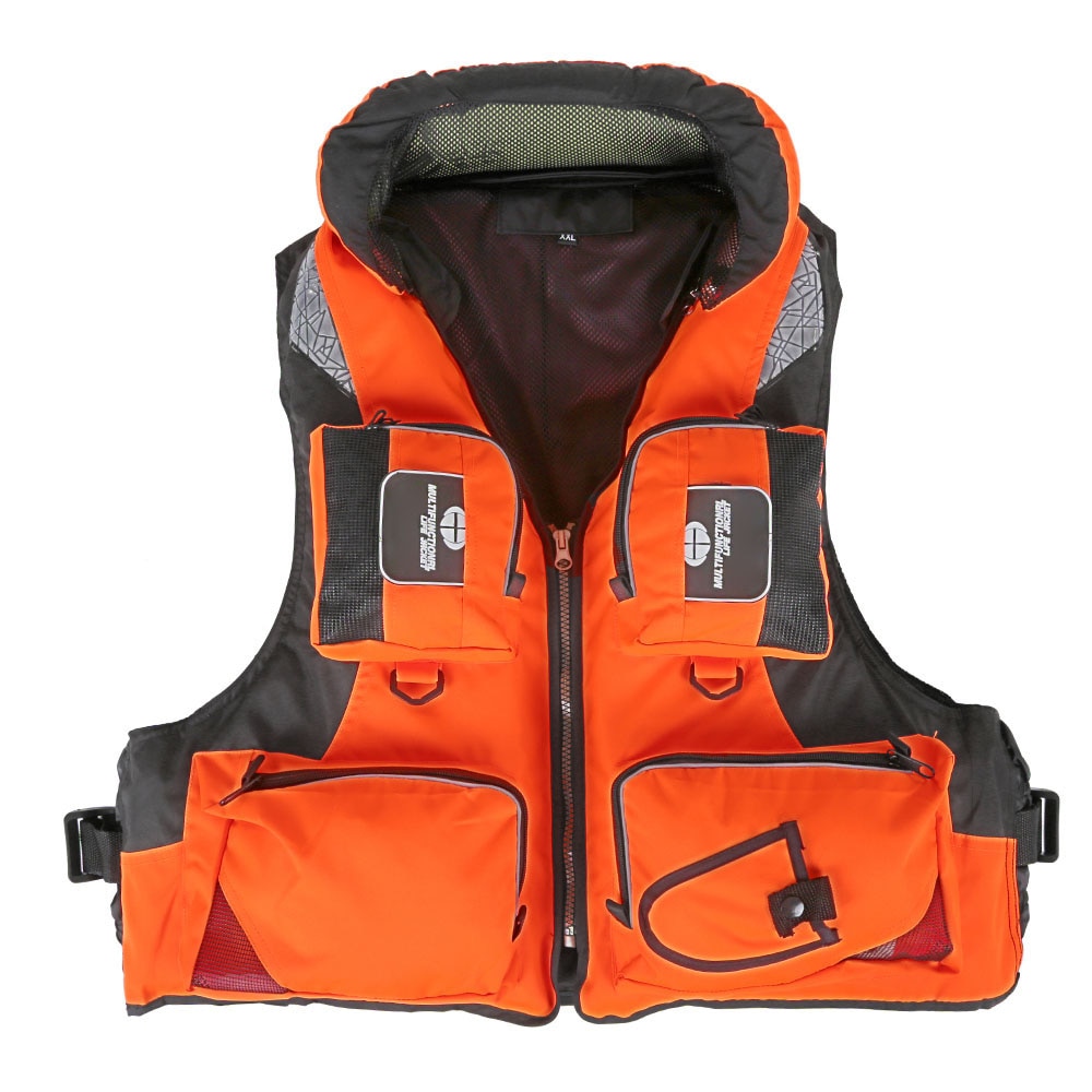 Adult Polyester Swimming Life Jacket Life Vest For Drifting Boating Survival Fishing Safety Jacket Water Sport Wear