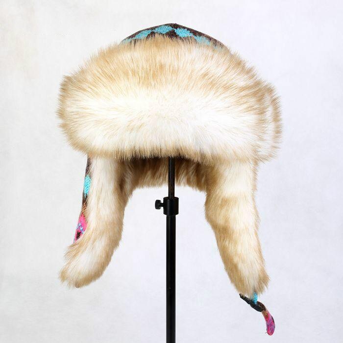Dames kind warme wintermutsen russische oesjanka hoed trapper pet gebreide bombermutsen