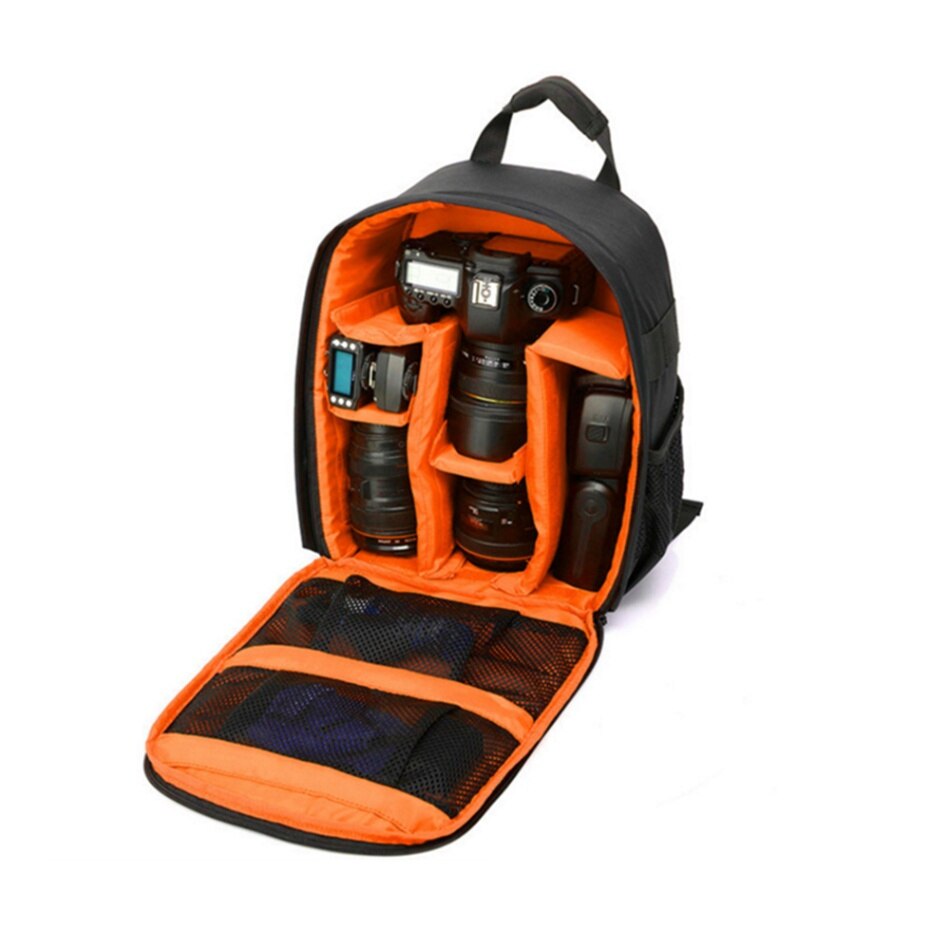 Andoer Multi-functional Camera Backpack Video Digital DSLR Bag Waterproof Outdoor Camera Bag Case for Nikon for Canon for sony