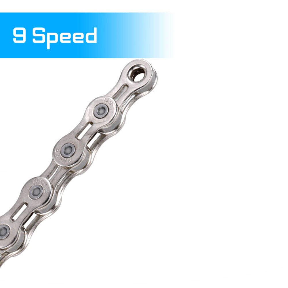 Road Bike MTB Bicycle Chain 8/ 9/10 /11 Speed Hollow Ultra Light Chain Bicycle General Chain Variable Speed Half Hollow Chains
