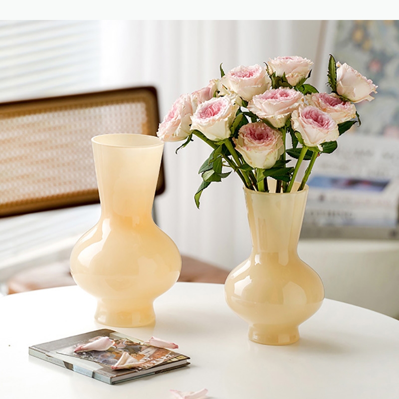 Klassiekers Glazen vaas Hydrocultuur Bloemen Potten Bureaudecoratie Kunstbloem Decoratieve bloemenvazen Kamer Esthetisch Decor