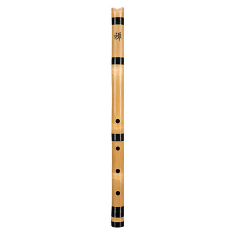 Tube de musique ancien, flûte japonaise dizi shakuhachi, instruments de musique masculins et féminins