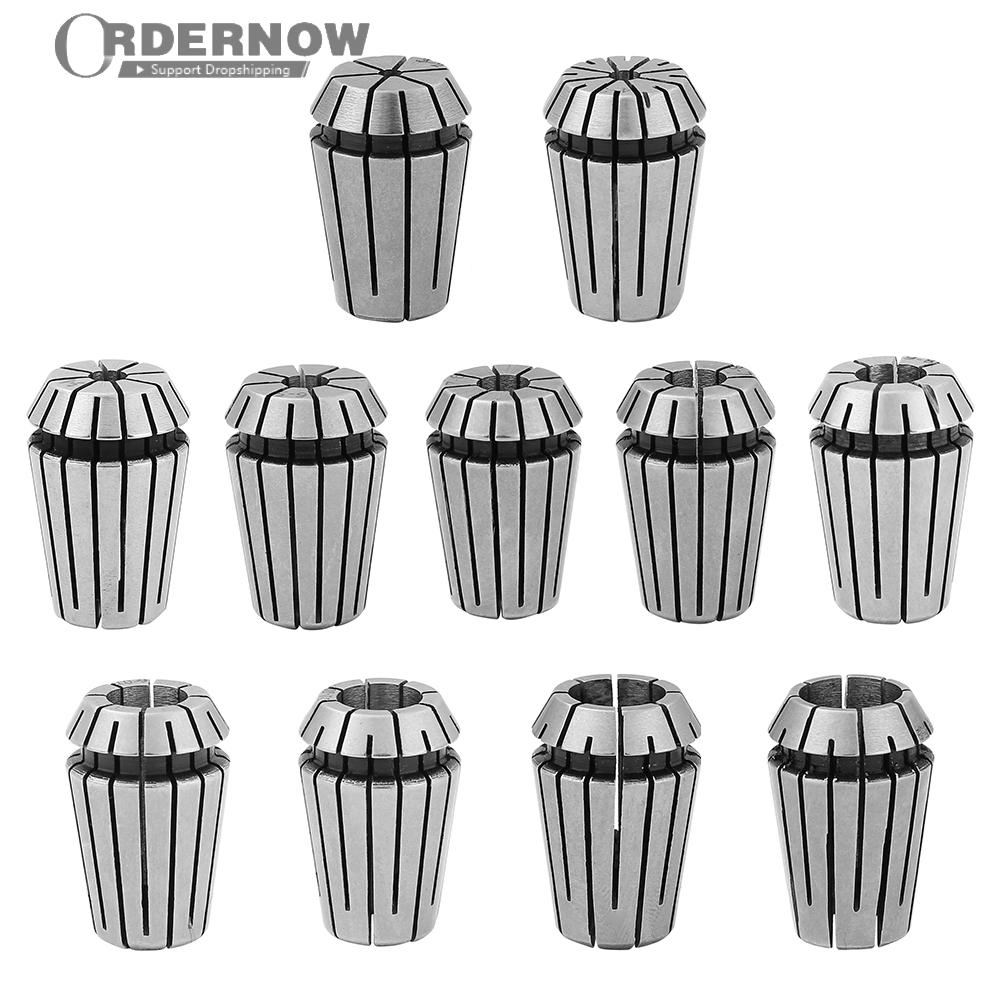 ER11 ER16 ER20 ER25 ER32 ER spring collet chuck Accuracy 0.008mm for CNC milling tool holder Engraving machine spindle motor