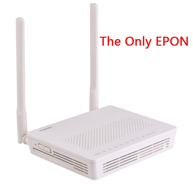 Gpon onu liten storlek echolife  eg8141 a 5 1ge+ 3fe+ 1 usb + 1 tel+ wifi 5 dbi antenn engelsk firmware modem: Epon ingen låda