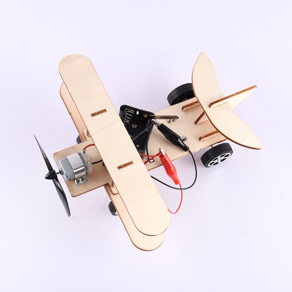 Videnskab og teknologi lille produktion diy svævefly børnebog manuel videnskabelig opfindelse materialer pakke