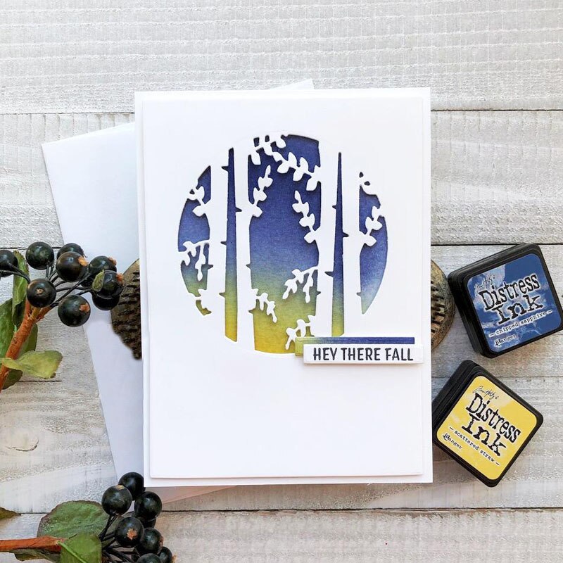 Metal Cutting Dies Circle Tree Thanks Hello Words Square Frame Scrapbooking Card Album Photo Making DIY Crafts Die