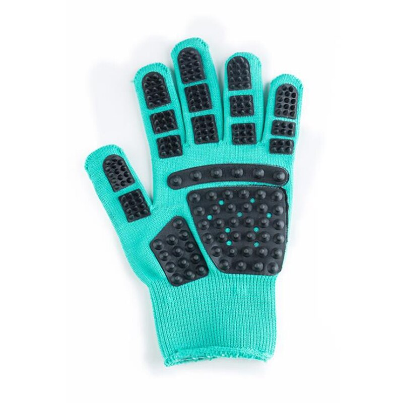 MICATALE animal de compagnie chien toilettage gant chat épilateur brosse gants chien peigne pour chats bain propre Massage épilateur brosses 5 couleurs: Left hand / green