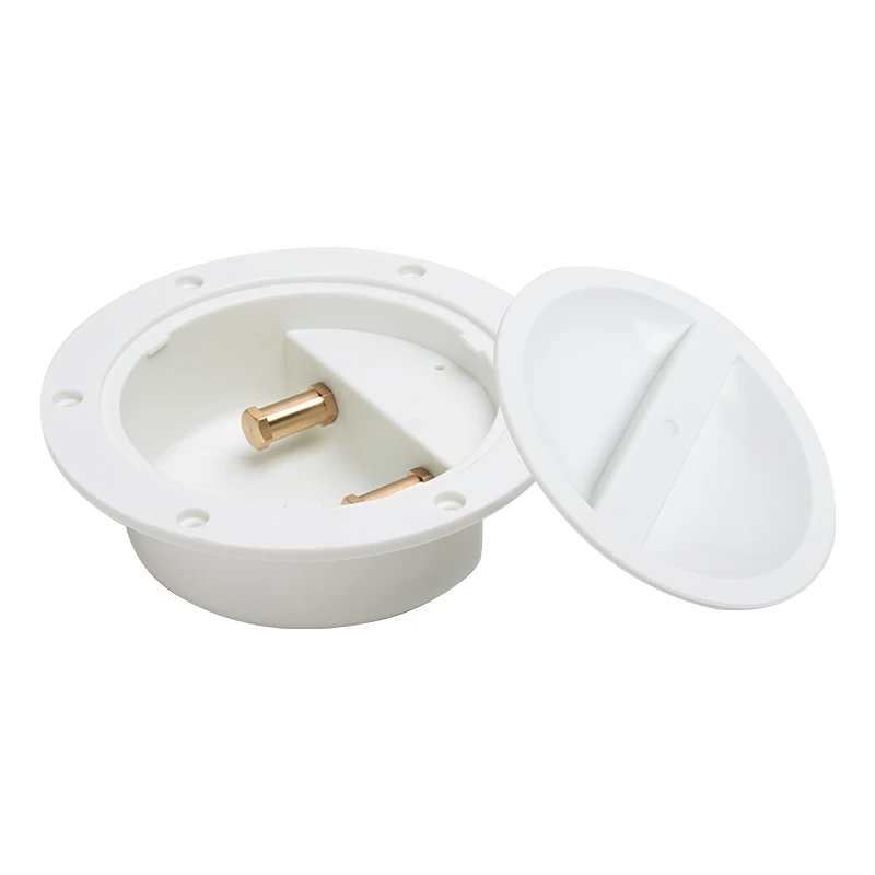 White Dustproof Waterproof Junction Box Universal Electrical Power Supply Base 32V Marine Boat Sea Fishing: WHITE