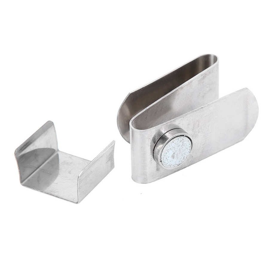 Stal nierdzewna magnetyczny Snooker bilard kreda przenośny Snooker bilard kreda S kształt klip