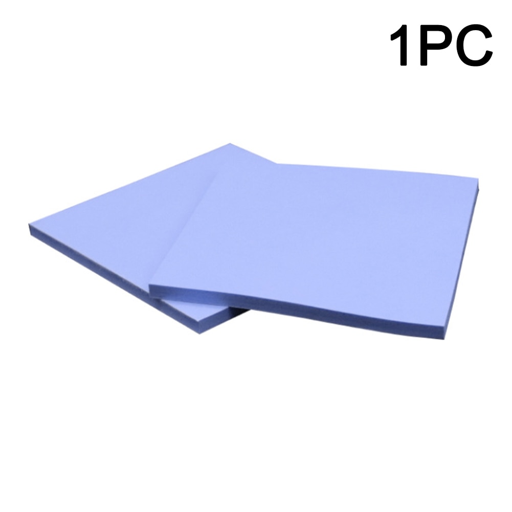 Buffering Square Soft Reusable CPU Cooling For Laptop Shock Absorption Silicone Pad Thermal Conductive Heatsink Sound Absorbing