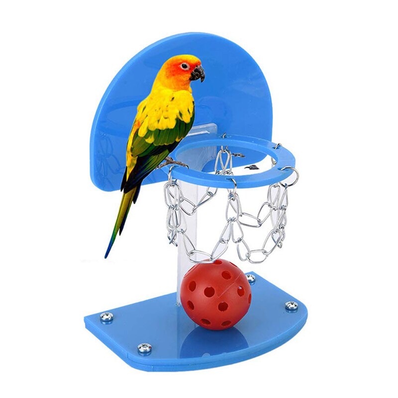 Mini Basketbal Set Papegaaien Vogels Educatief Intelligentie Training Speelgoed Tb