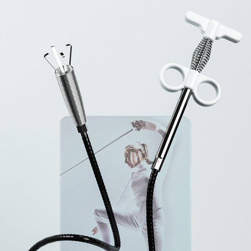 160cm Spring Pipe Dredging Tool Flexible Grabber Pickup Snake Cable Aid Grab Drain Auger Unclog Hair Drains Sink Bathroom Tools