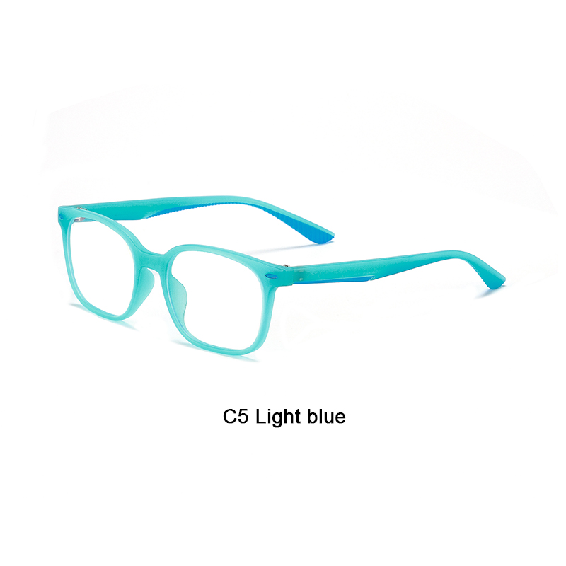 AIMISUV Blau Licht Blockieren Gläser Für Junge Mädchen Optische Gläser Rahmen 2022 Anti Blendung Computer Brillen Art UV400: C5
