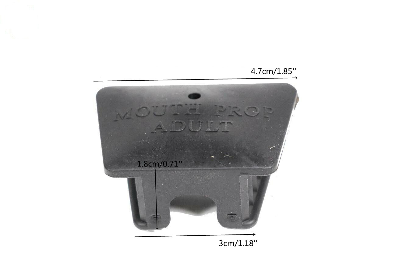 2pcs/Box Dental Silicone Mouth Prop Bite Block Tongue Piercing SS Inner LMS Durable 135℃: L X10pcs