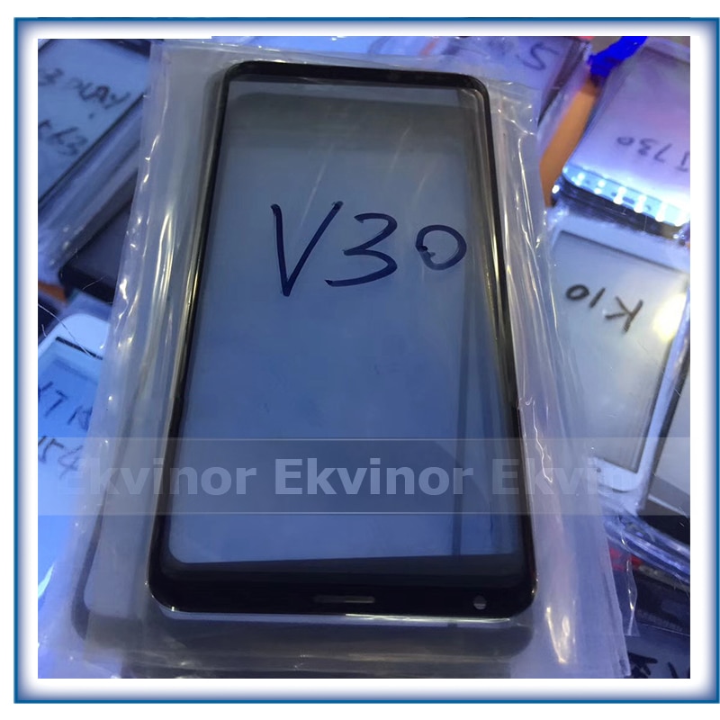 Refurbish Replacement LCD Front Screen Outer Glass Lens for LG V30 H930 H931 H932 6 inch Touch Panel Glass Repair