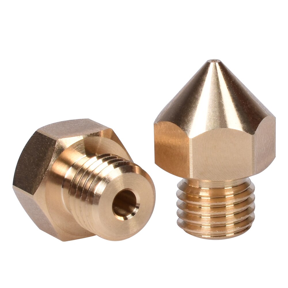 Boquilla de latón CR-10S Pro m6, piezas de impresora 3D de rosca para filamento hotend de 1,75 MM, j-head cr10S PRO, bloque de calor Creality ender3 hotend