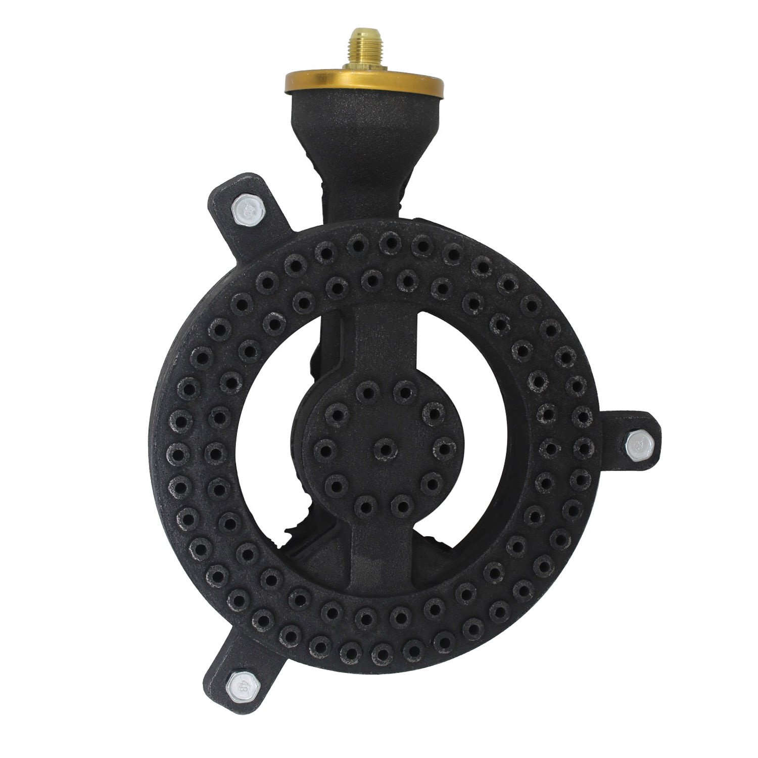 ron propane burner head with cast iron fitting orifice For Clay pot stove Gas stove cast iron propane burner partscast i