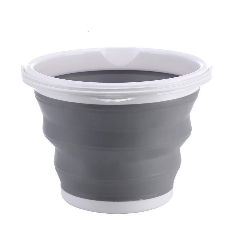 Seau pliable en silicone pour Camping Car, articles de cuisine, seau pliant