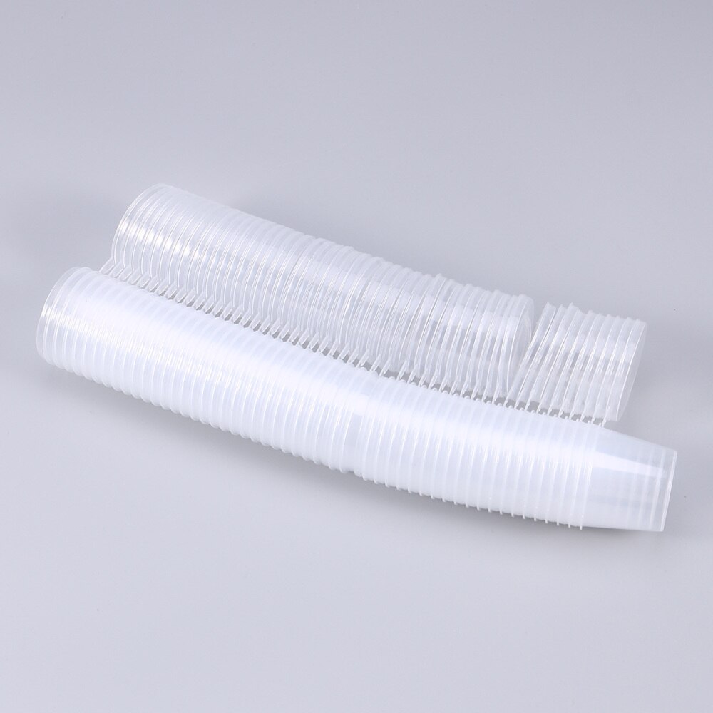 50Pcs 25Ml Wegwerp Portie Cups Clear Gedeelte Container Met Deksels Voor Jelly Yoghurt Mousses Saus: Picture 1