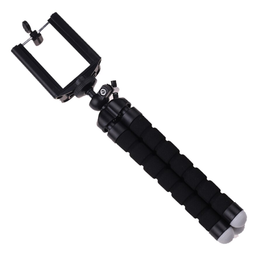 Mini support de trépied de pieuvre d'éponge Flexible portatif avec le support pour l'iphone Samsung Xiaomi pour le bâti de DSLR d'appareil-photo de Gopro