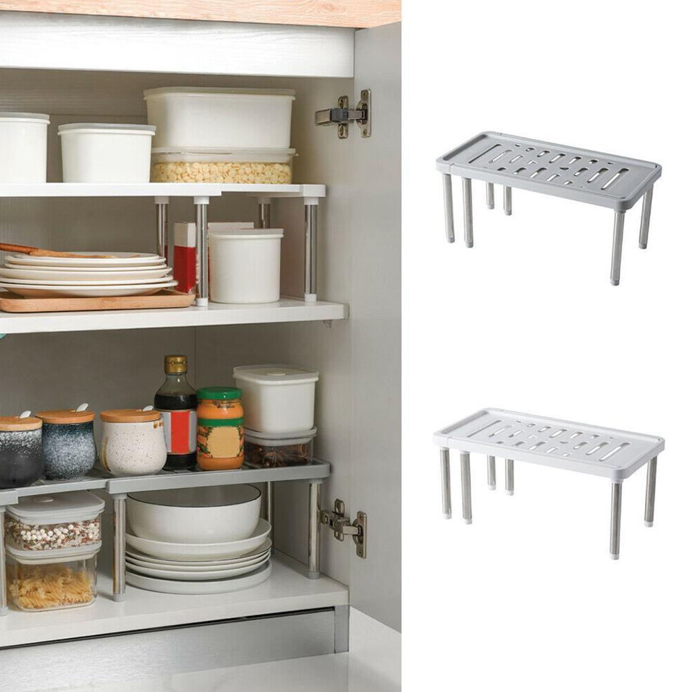 Multifunctional Kitchen Storage Rack Detachable Dishes Bathroom Shelf Accessories Retractable Layered Capacity Seasoning