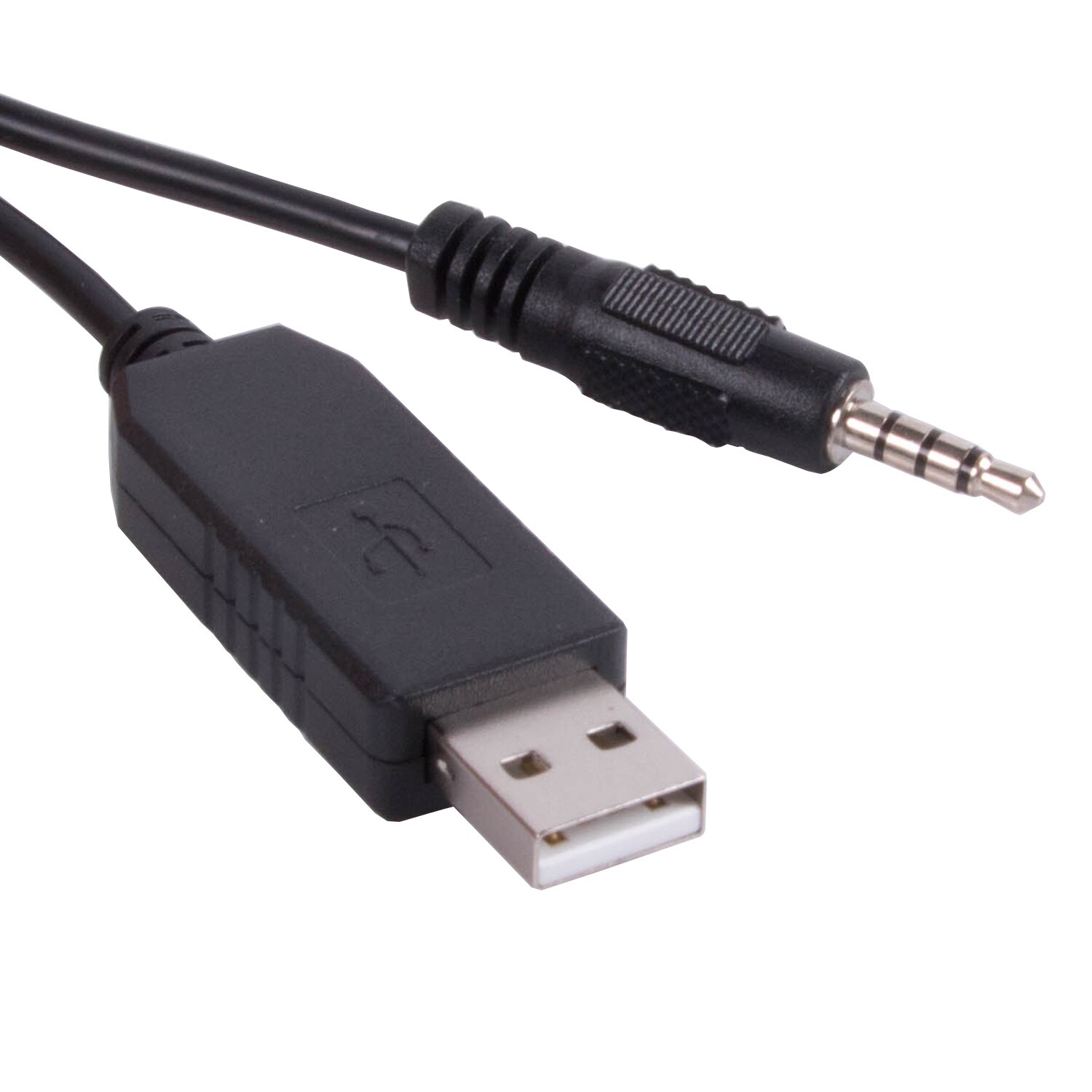 Silicon CP2102 Usb Naar 3.5Mm Stereo Jack RS232 Seriële Adapter Converter Kabel Met 4 Polen Tx Rx Gnd Vcc pinout