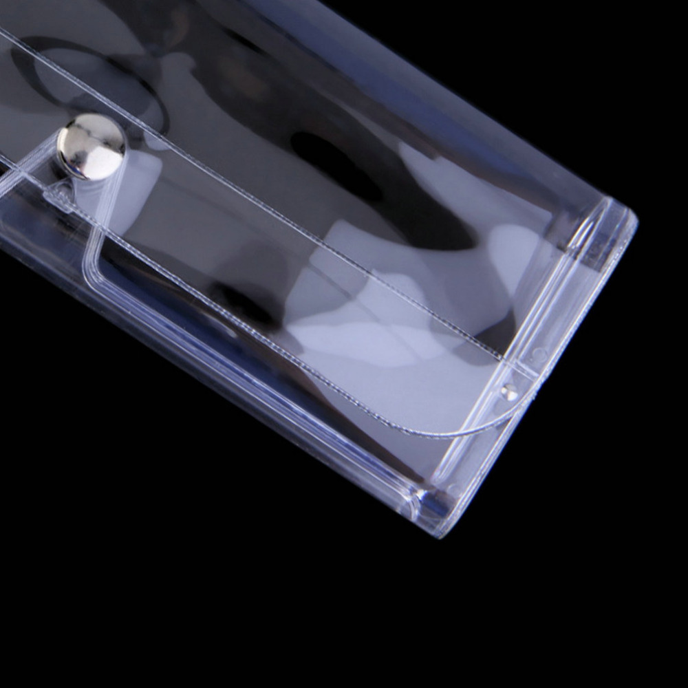 Simple And Stylish Portable Transparent Shell Case Protector Box For Clip-on Flip-up Lens Glasses Sales