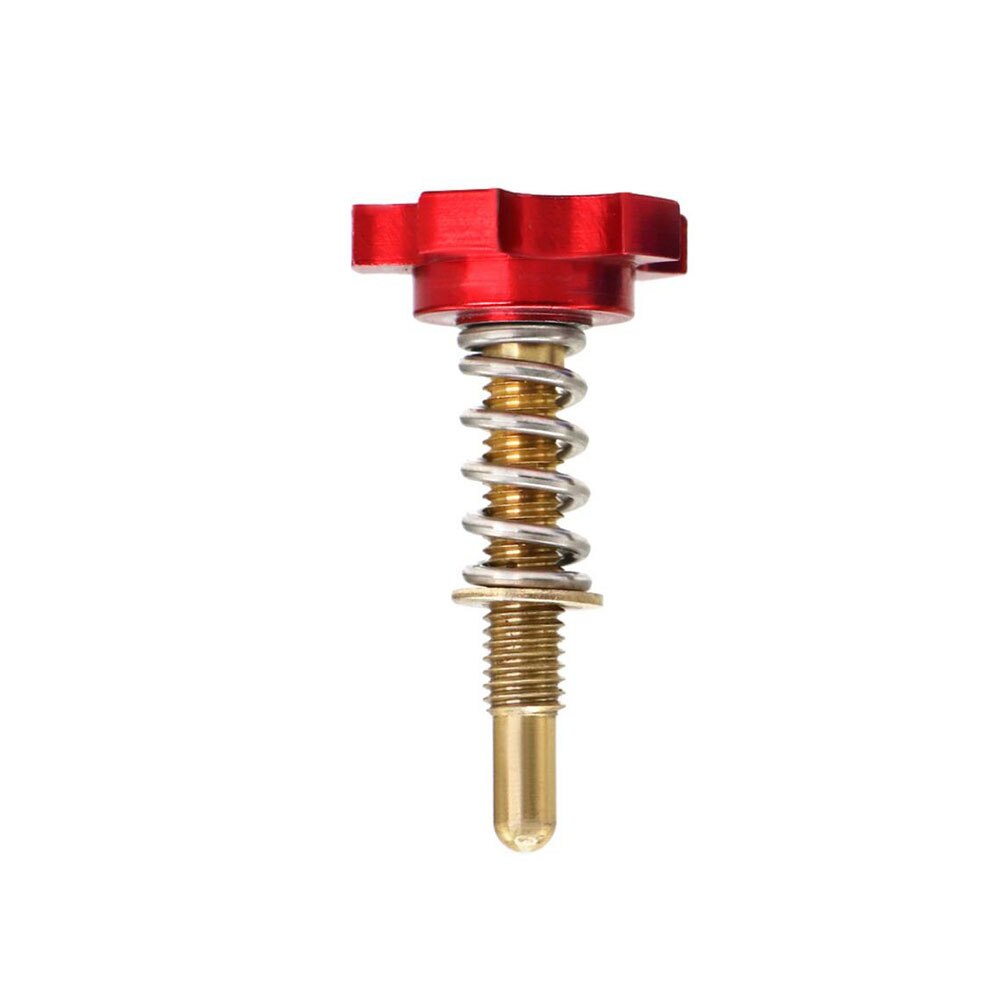 ZS MOTOS-tornillo de ajuste de velocidad de ralentí para carburador Universal, regulador de velocidad de ralentí, PWK: red
