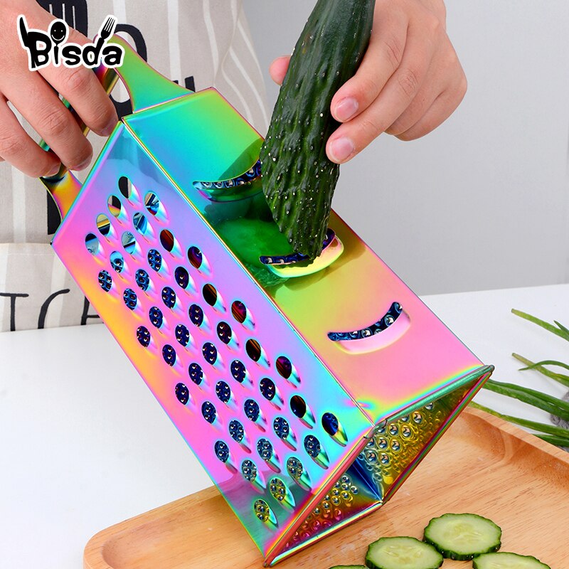 1Pc Multi-functional Vegetable Cutter Potato Slicer Kitchen Utensils Rainbow Zester Carrot Cutter Vegetable Fruit Cheese Grater