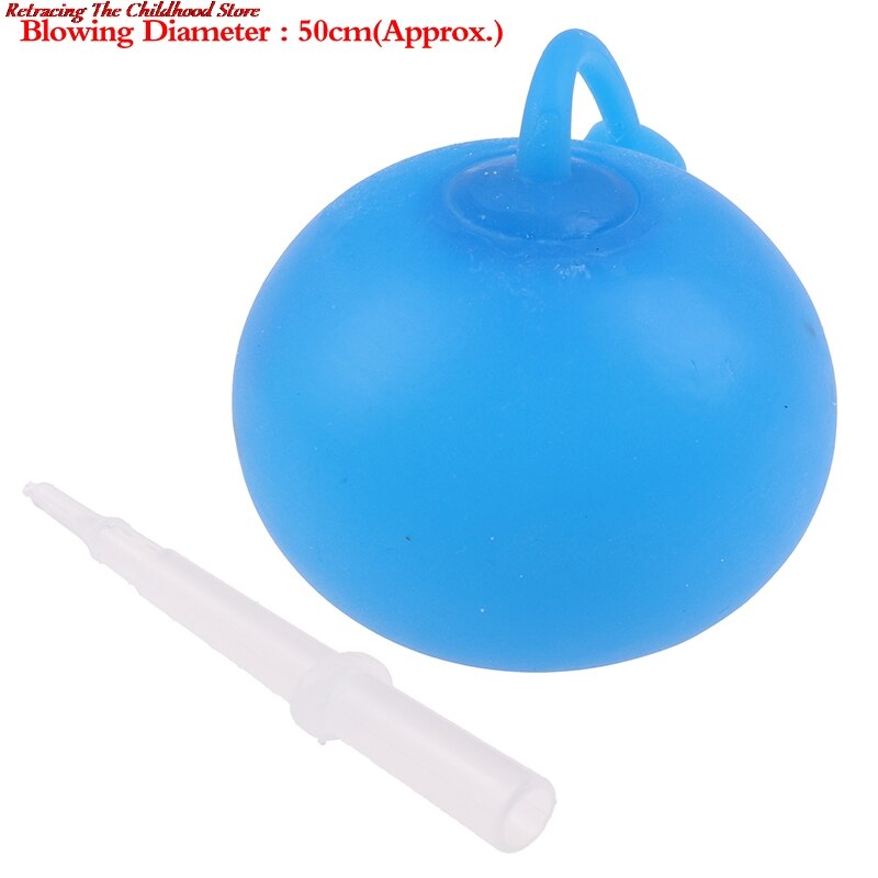 S M L Size Children Outdoor Soft Air Water Filled Bubble Ball Blow Up Balloon Toy Fun Party Game Great: B
