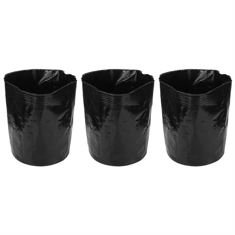 Cultivo de levadura koji, bolsa de vivero de plástico negro grueso para plantas, bolsas de cultivo de flores y frutas, maceta para planta de semillero