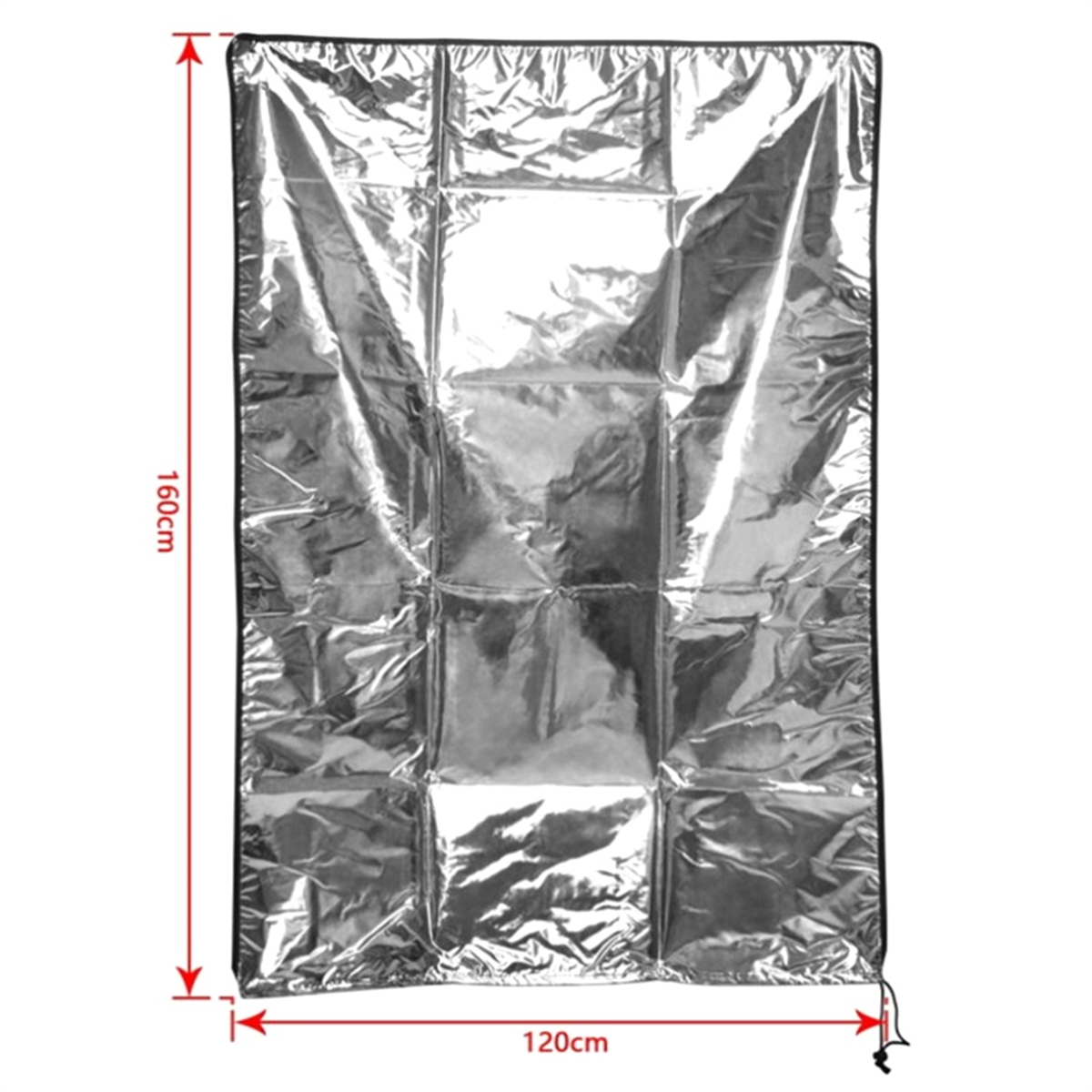Heetbeschermende telescoophoes met bevestigingsriem, bescherm uw telescoop tegen stof, vocht 47x63in/160x120cm