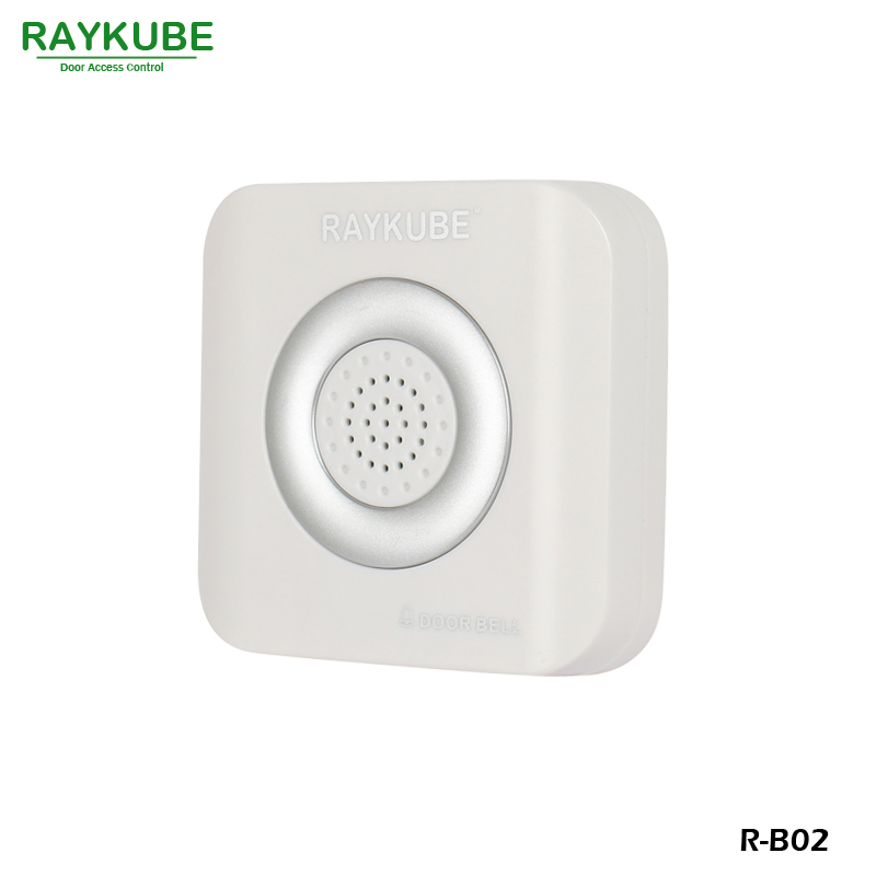 RAYKUBE Bedrade Deurbel DC 12 V Voor Deur Toegangscontrole Systeem R-B02