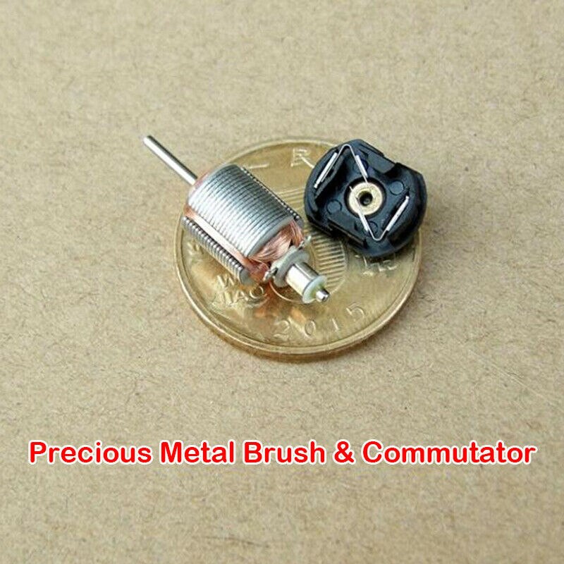 Metalbørste højhastigheds el-motor 1mm- aksel  dc12v 25500 rpm mini micro preciouse ff -m20 8mm*10mm