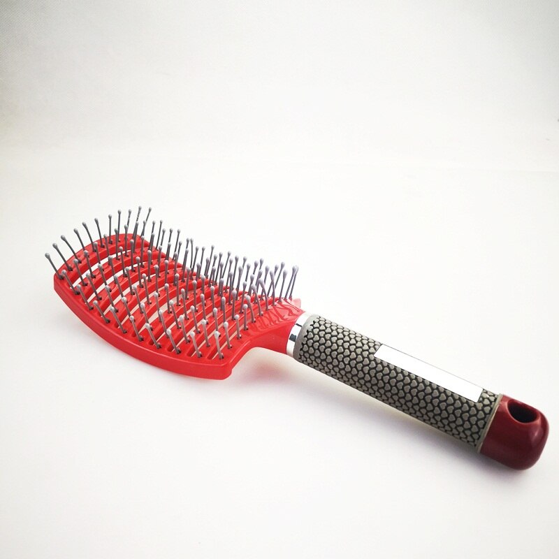 salon use brushes hair salon supplies comb Hairdresser comb hair afro Hair brushes For barber pink Massage comb