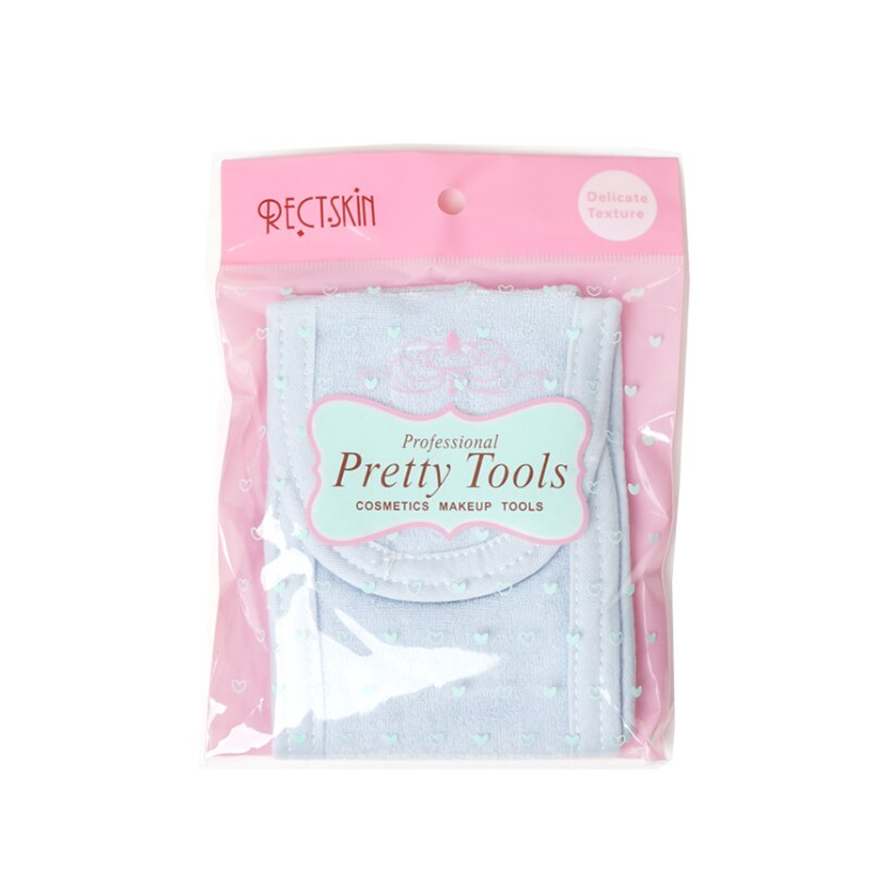 Damman Enten Wimper Tulband Beauty Wash Make Sjaal Zachte Badstof Spa Salon Accessoires Make Up Tiara Hoofdbanden: Blue